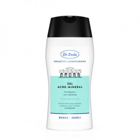 Żel do pielęgnacji cery trądzikowej - Acne Mineral, 200ml, Dr Duda