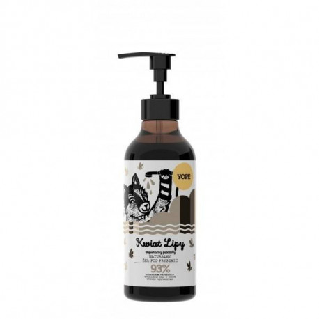 Żel pod prysznic - Kwiat lipy, 400ml, Yope