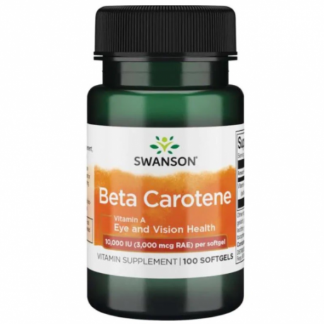 Beta Carotene 10.000IU 100 kaps.
