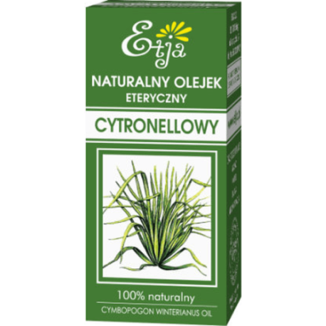 Naturalny olejek eteryczny cytronellowy, 10 ml