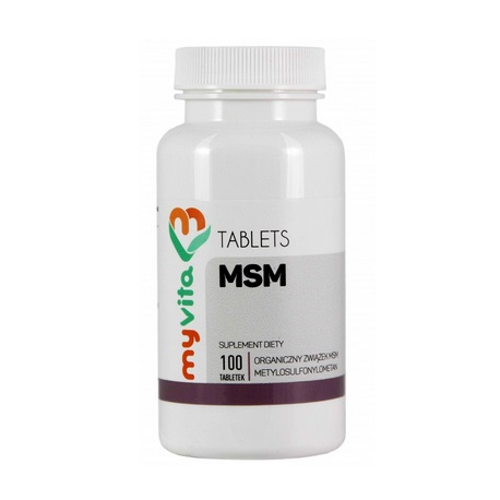 MSM 500mg 100 tabl.