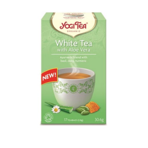 YOGI Herbata biała z aloesem BIO 17x1,8g(23%)