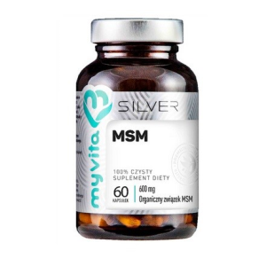 Silver Pure 100% MSM 600mg 60 kaps.
