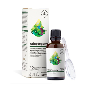 Adaptogeny 100% (Bacopa, Gotu Kola, Ashwagandha, Kadzidłowiec) 50ml