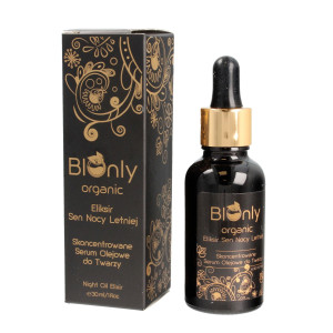 BIOnly Organic Eliksir Sen Nocy Letniej Skoncentrowane Serum olejowe do twarzy 30ml