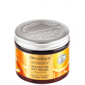 ORGANIQUE Orange & Chilli Peeling solny z masłem shea 200g