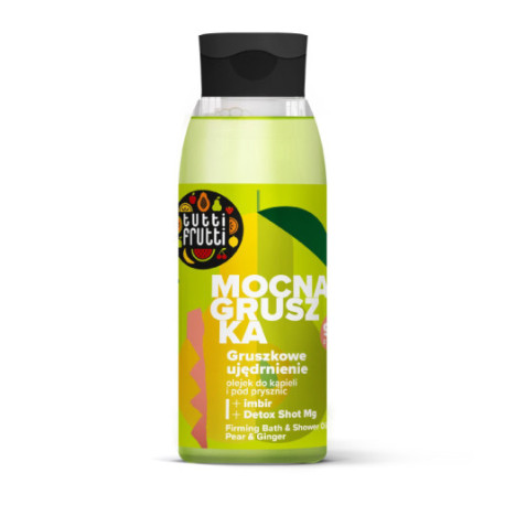 Farmona Tutti Frutti Mocna Gruszka Olejek do kąpieli i pod prysznic Gruszkowe Ujędrnienie 400ml