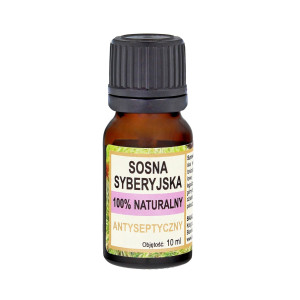 BIOMIKA 100% Naturalny Olejek z Sosny Syberyjskiej - antyseptyczny 10ml