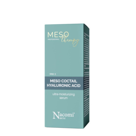 NACOMI Meso Therapy Ultranawilżające Serum - Koktajl z kwasem hialuronowym 15ml
