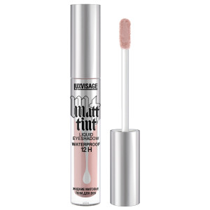 LUXVISAGE Matowy cień do powiek w płynie MATT TINT WATERPROOF 12H, 102 DUSTY ROSE, 3 gr