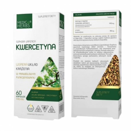 Kwercetyna 440 mg 60 kaps.