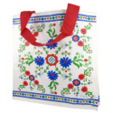 Torba Z Pp Mini Folklor Biały Motyw