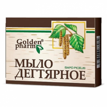 Golden Farm Mydło dziegciowe w kostce 70g