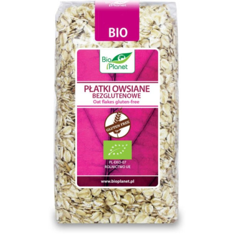 BIO PLANET Płatki owsiane bezglutenowe BIO 300g