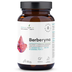 Aura Herbals Berberyna 490mg HCL Berberis aristata