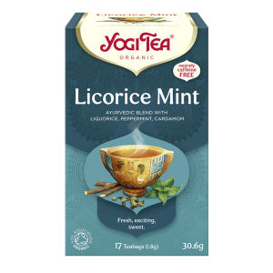 Herbata Yogi Tea Licorice Mint - Lukrecja z miętą (17x1,8g)