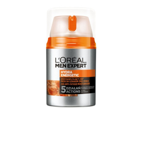 Loreal Men Expert Hydra Energetic Krem nawilżający przeciw oznakom zmęczenia 25+  50ml