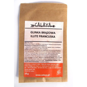 Glinka Brązowa Illite Francuska 50 g