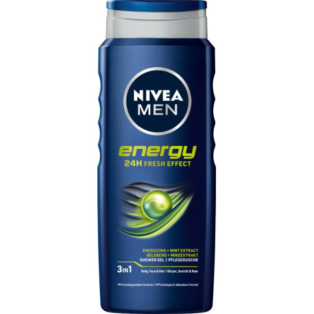 Nivea Men Żel pod prysznic Energy  500ml