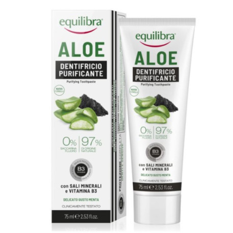 Equilibra Pasta Do Zębów Z Węglem Aktywnym 75 Ml