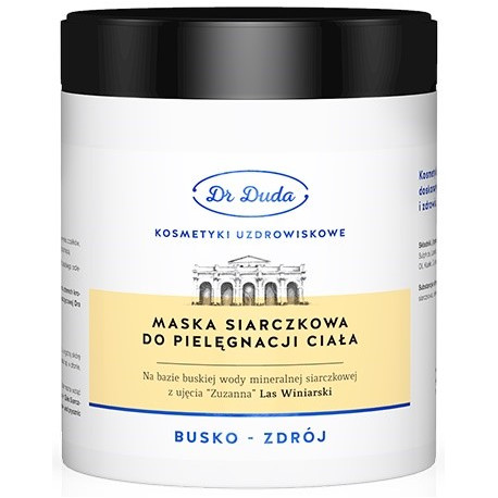 Duda Maska Siarczkowa 500G Zapobiega Odleżynom