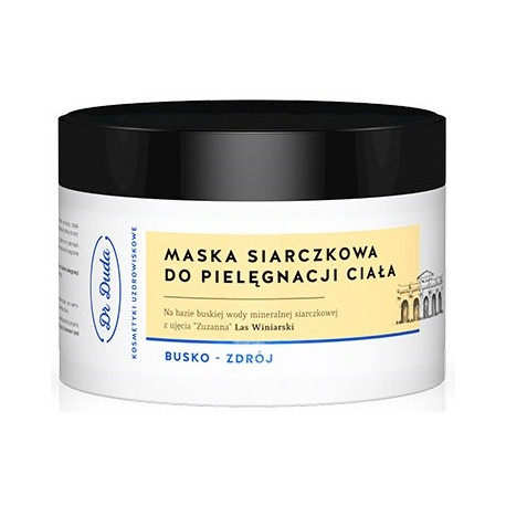 Duda Maska Siarczkowa 200G Zapobiega Odleżynom