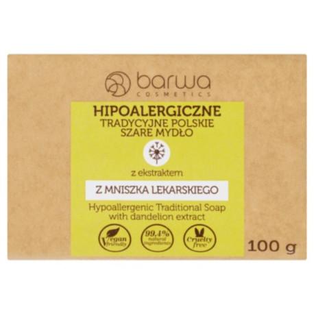 Barwa Mydło hipoalergiczne z mniszka lekarskiego