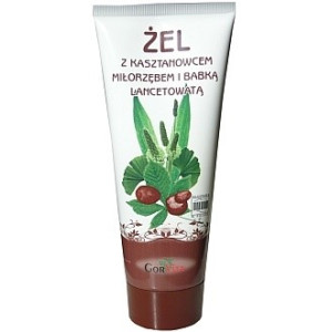 Gorvita Żel Z Kasztanowcem miłorzębem i babką