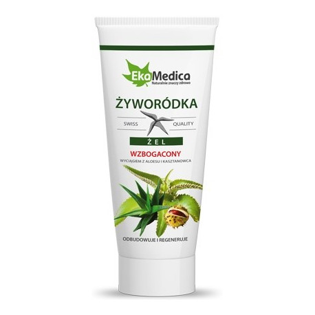 Ekamedica Żel z żyworódki Z Aloesem 200Ml