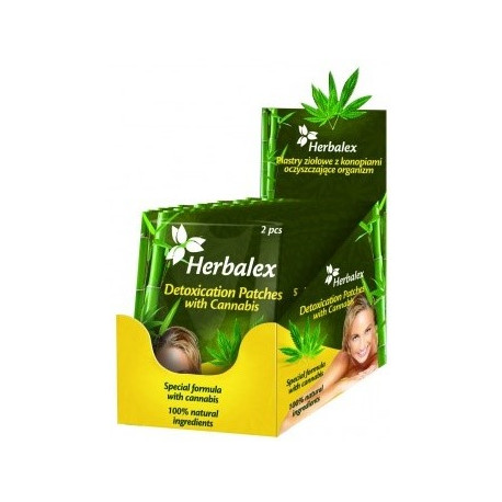Herbamedicus Plastry Oczyszczające Konopie 2 Szt