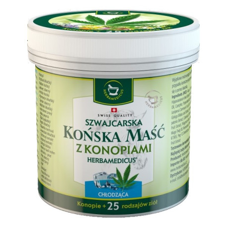Herbamedicus Maść Z Konopiami Chłodząca 250Ml