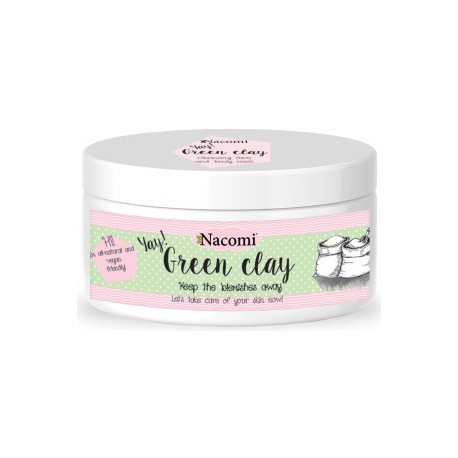 Nacomi Glinka Zielona 65G Oczyszczanie Twarzy