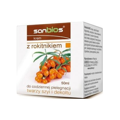 Sanbios Krem Z Rokitnikiem 50 Ml