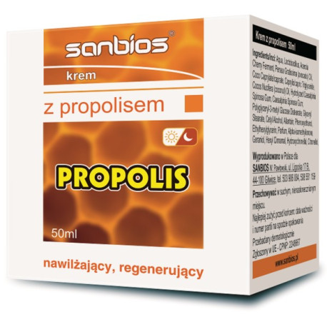 Sanbios Krem Z Propolisem 50 ml