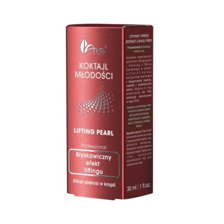 AVA Koktajl Młodości Lifting Pearl efekt liftingu