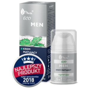 AVA Eco Men Krem Matująco Regenerujący 50ml