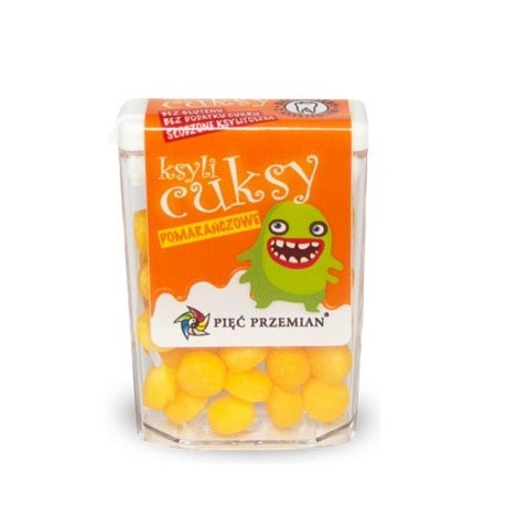 Pięć Przemian Cuksy pomarańczowe z ksylitolem 13g