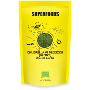 SUPERFOODS Chlorella w proszku BIO 200g BIO PLANET
