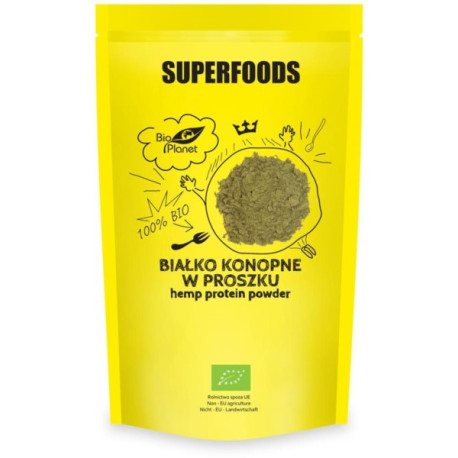 SUPERFOODS Białko konopne BIO 150g BIO PLANET