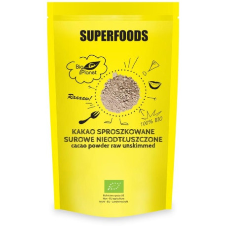 SUPERFOODS Kakao w proszku BIO 150g BIO PLANET