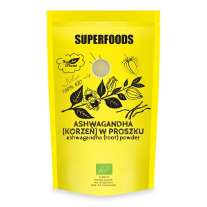 SUPERFOODS Ashwagandha w proszku 150g BIO PLANET