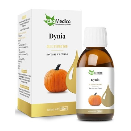 Ekamedica Olej Z Dyni 100Ml Wspiera Układ Moczowy