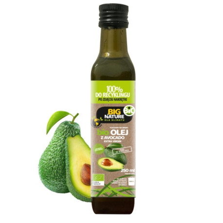 Big Nature Olej z avocado BIO  250 ml