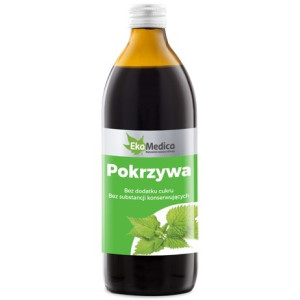 Ekamedica Pokrzywa 0,5 L Sok 100% 99,8%