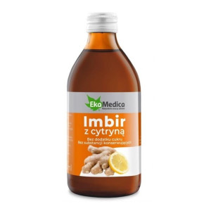 Ekamedica Imbir z Cytryną  250ml bez cukru