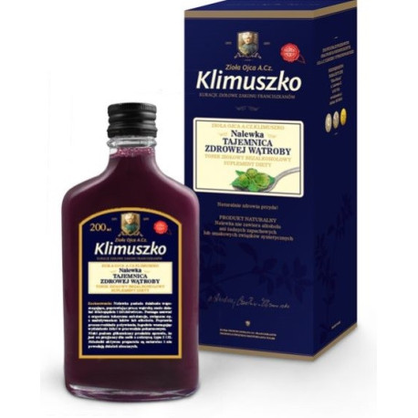 Klimuszko Nalewka Wspierająca  Pracę Wątroby 200Ml
