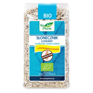 BIO PLANET Słonecznik łuskany bezglutenow BIO 350g