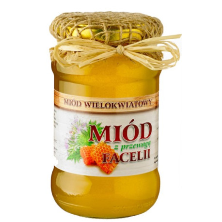 Bartpol Miód wielokwiatowy z przewagą facelii 500g