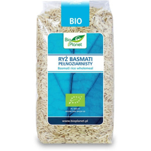 BIO PLANET Ryż basmati pełnoziarnisty BIO 500g