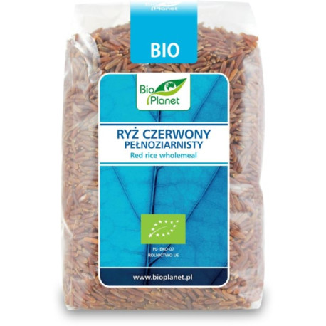 BIO PLANET Ryż czerwony pełnoziarnisty BIO 400g
